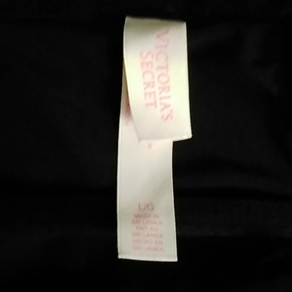 VS Black & White Corset & G-string Panty - Picture 8 of 11